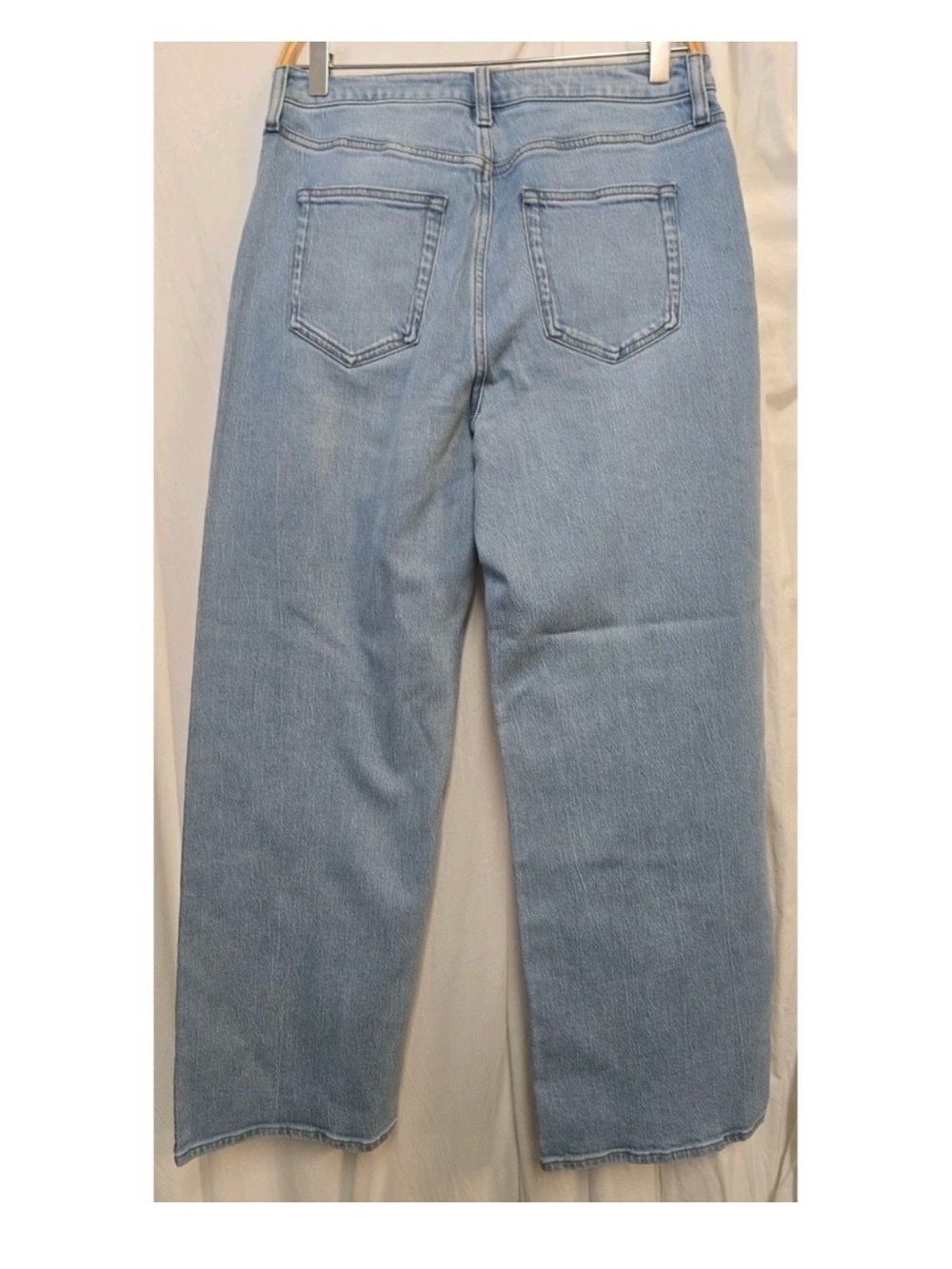 Quince Bella Stretch Relaxed Straight Cool Blue - Jeans - Picture 8 of 8